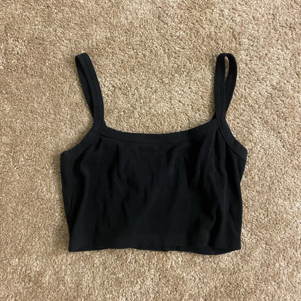 Black Square Crop
